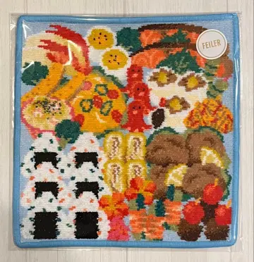 새상품 미사용 러브리 바이 페이러 와쿠와쿠 도시락 손수건