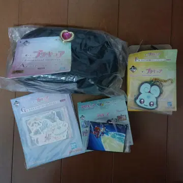 제일복권 프리큐어 코스튬 파우치 스티커 러버 참