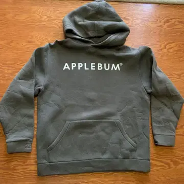 APPLEBUM 후디 남성용 M 사이즈 카키 레이온 100%