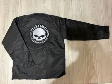 Harley-Davidson 할리 블랙 자켓 속기모 스컬