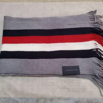 타미힐피거 미사용 남성 머플러