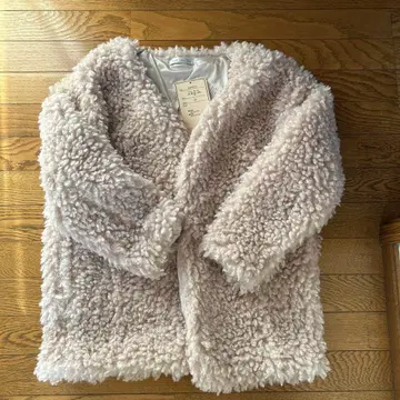 라이트 핑크 보아 자켓