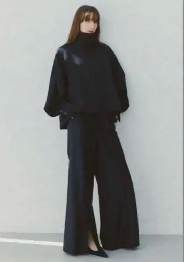 루피 하이퍼핏 트윌 조지 팬츠 네이비