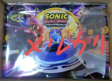 배달관 소닉 레이싱 크로스 월드 아크릴 아트 보드