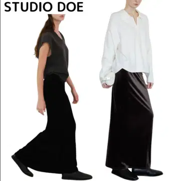새상품 Studio Doe Velour Flared Skirt M 사이즈