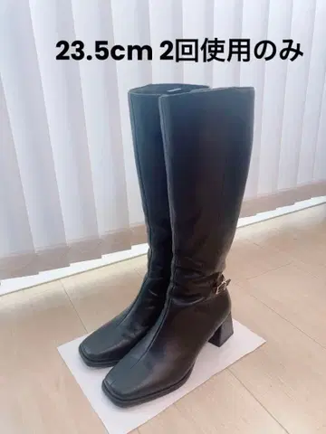 부츠 23.5cm 여성용 아카쿠라 정가 39800엔 2회 착용