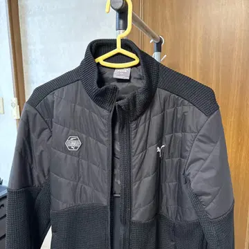 Puma 블랙 골프 자켓