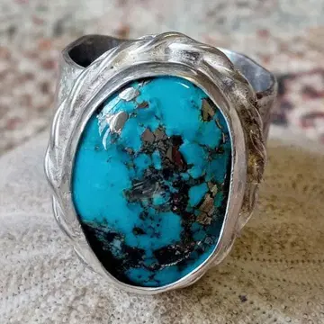 애리조나 터콰이즈 실버 925 반지
