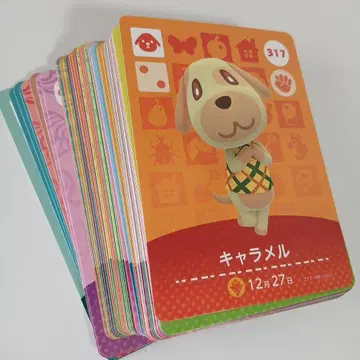 동물의 숲 amiibo 카드 묶음 판매 세트