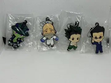 HUNTER x HUNTER 캡슐 러버 마스코트 4개 세트