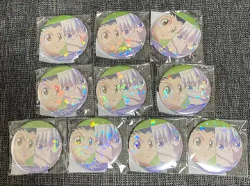 HUNTER x HUNTER 곤 키루아 홀로그램 캔뱃지 특전 아니아트