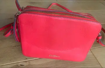 캐스키드슨 숄더백 가죽 빨간색 숄더