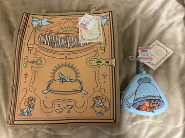 미사용 새상품 시마무라 치하루 콜라보 신데렐라 토트백 잭 파우치