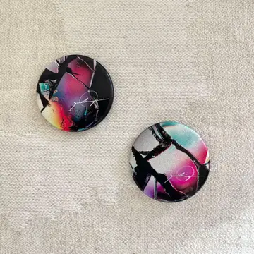 EXPO2025 누루누루 null2 캔뱃지 2개 세트