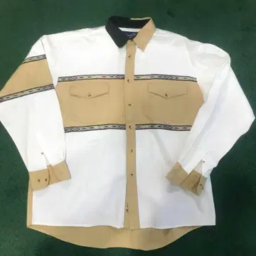 랭글러 웨스턴 셔츠 네이티브 무늬 XL 사이즈