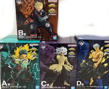 나의 히어로 아카데미아 제일복권 피규어 4점