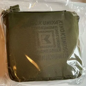 도쿄 한정판 기노쿠니야 접이식 보냉 카고백 올리브