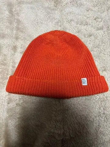 RACAL 오렌지 니트 모자