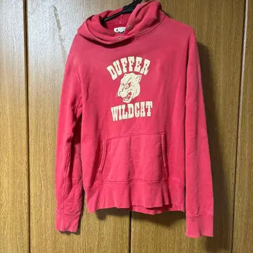 Duffer of St. George 빨간색 후드티