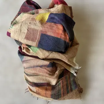 멀티 컬러 스톨