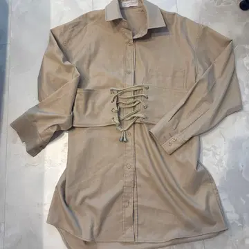 MIRROR9 코르셋 원피스 튜닉