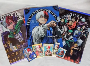 히로아카 최강 점프 점프 GIGA 클리어 파일 스티커 토도로키 쇼토