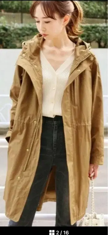 IENA 라이너 포함 모즈 코트 36