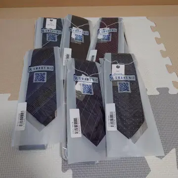 SMART BIZ 넥타이 세트 6개