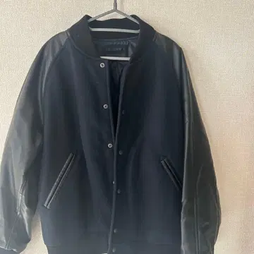 UNIQLO 네이비 바시티 자켓 XL 사이즈