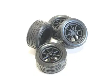 아오시마 DISM 1/24 AE86용 와타나베 휠 & 타이어