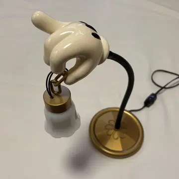 미키 손 모양 스탠드 라이트