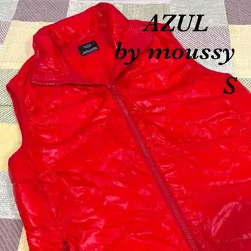 [ AZUL by moussy ] 아줄바이마우지 충전솜 다운 베스트