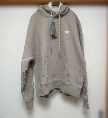 [ 미사용 새상품 ] New Balance 오버 사이즈 후드티 그레이