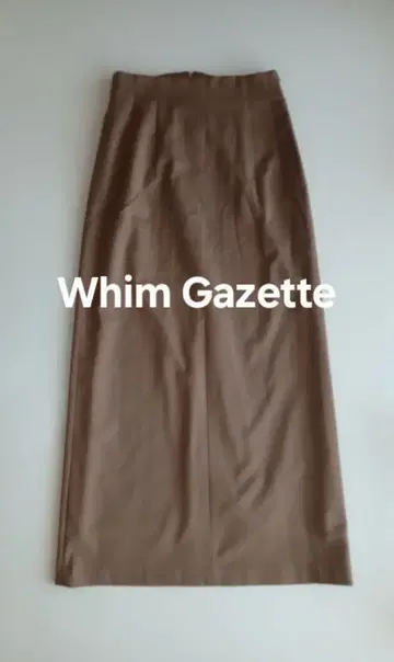 Whim Gazette 맥시 길이 타이트 롱 스커트