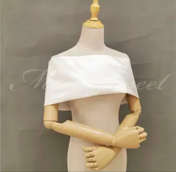 웨딩 롤 칼라 볼레로 오프숄더