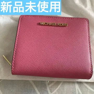 새상품 MICHAEL KORS 접이식 지갑 핑크