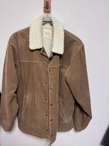 BEAMS 보아 자켓 브라운 코듀로이