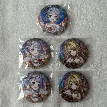 화이트 고양이 프로젝트 티나 파르파라 캔뱃지 세트