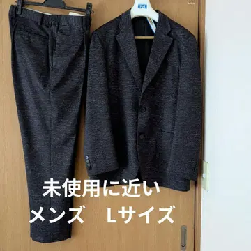 [컨디션 최상] 피에르 가르뎅 남성용 L 다크 그레이 수트