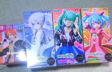 프로세카 피규어 4개 세트 하츠네 미쿠 시노노메 아키토 프로젝트 세카이