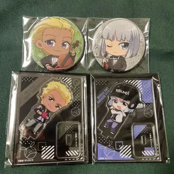 건담 SEED 이자크 디아카 아크릴 스탠드 캔뱃지 굿즈 세트