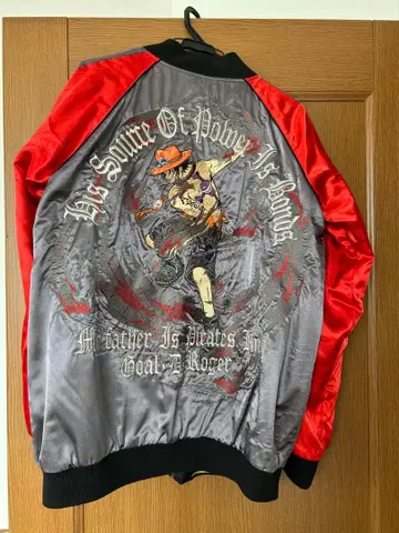 원피스 스카잔 에이스 블랙/빨간색 XL 사이즈