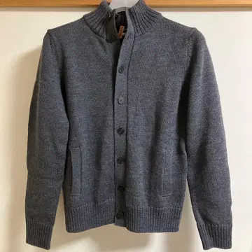 가마쿠라 셔츠 스탠드 카라 가디건 M 사이즈 그레이