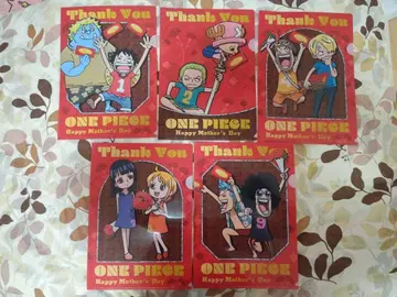 ONE PIECE 어머니날 클리어 파일 5장 세트