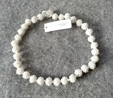 택 포함 새상품 펄 목걸이