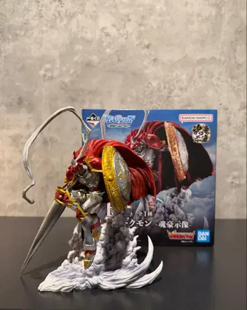 디지몬 제일복권 B상 듀크몬 C상 브이몬&길몬 3체 세트