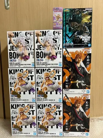 애니메이션 피규어 세트 보니, 이치고 등 묶음 판매 10체