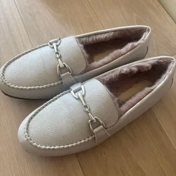 그린 라벨 웜 비트 모카신 신발 24.5