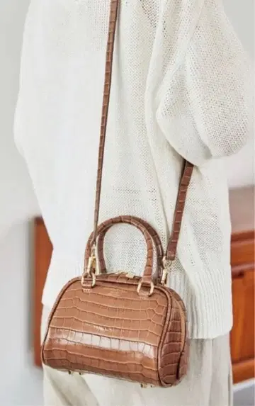 크리스찬빌라 2way 미니 숄더 미니 보스턴 핸드백