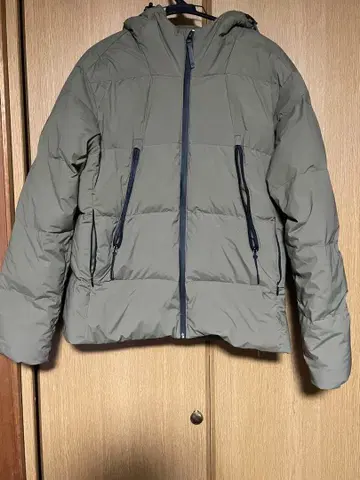 워크맨 다운 자켓 M 그레이